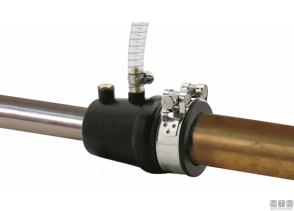 Evolution stuffing box for Ø30 mm propeller shaft - original photo Motomarine Srl