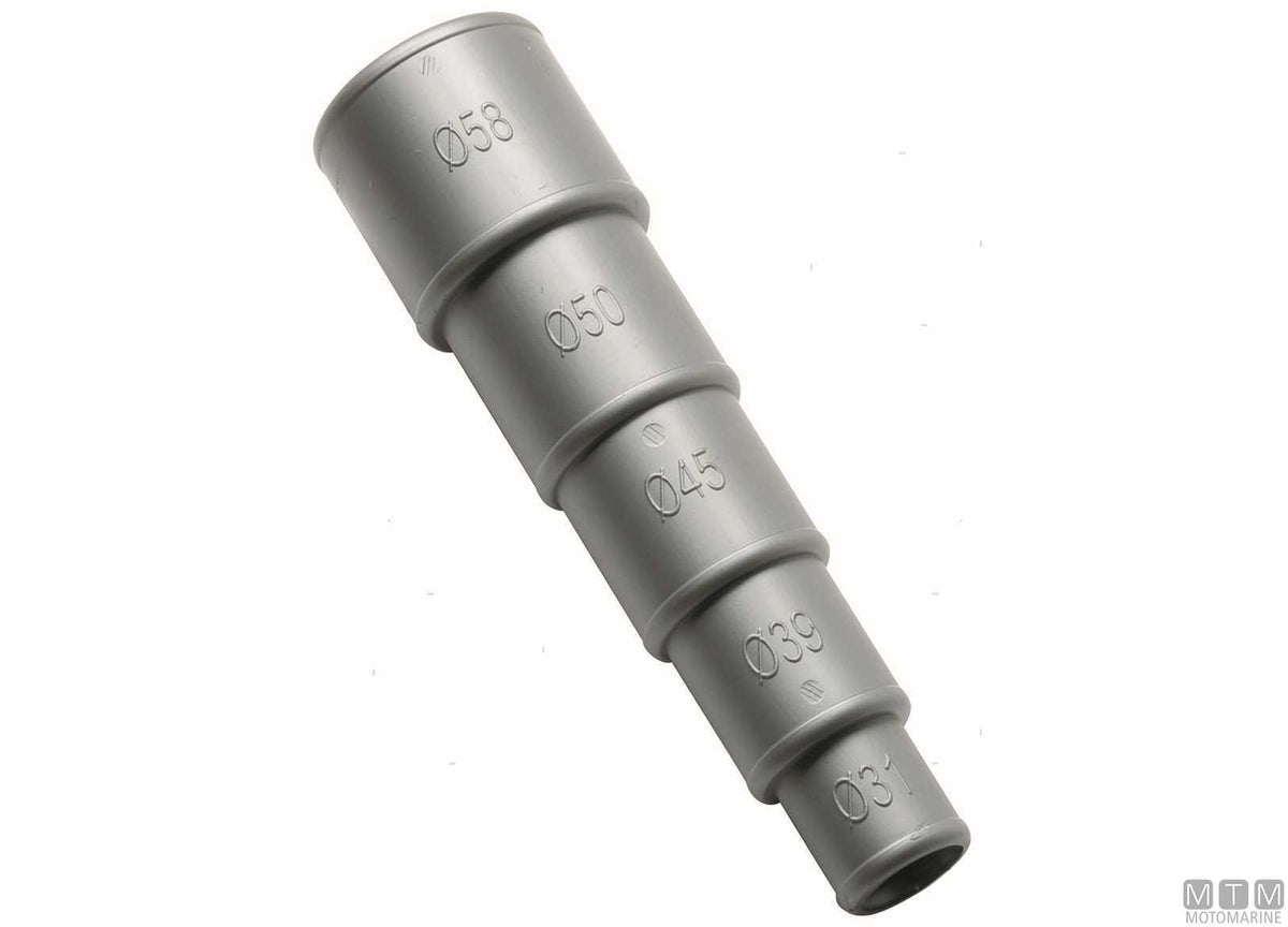 Universal hose adapter Ø13/38 mm - original photo Motomarine Srl