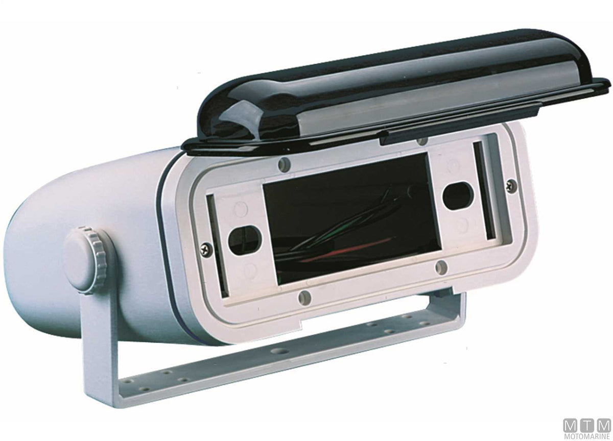 Radio mounting panel with SM2000 bracket - original photo Motomarine Srl
