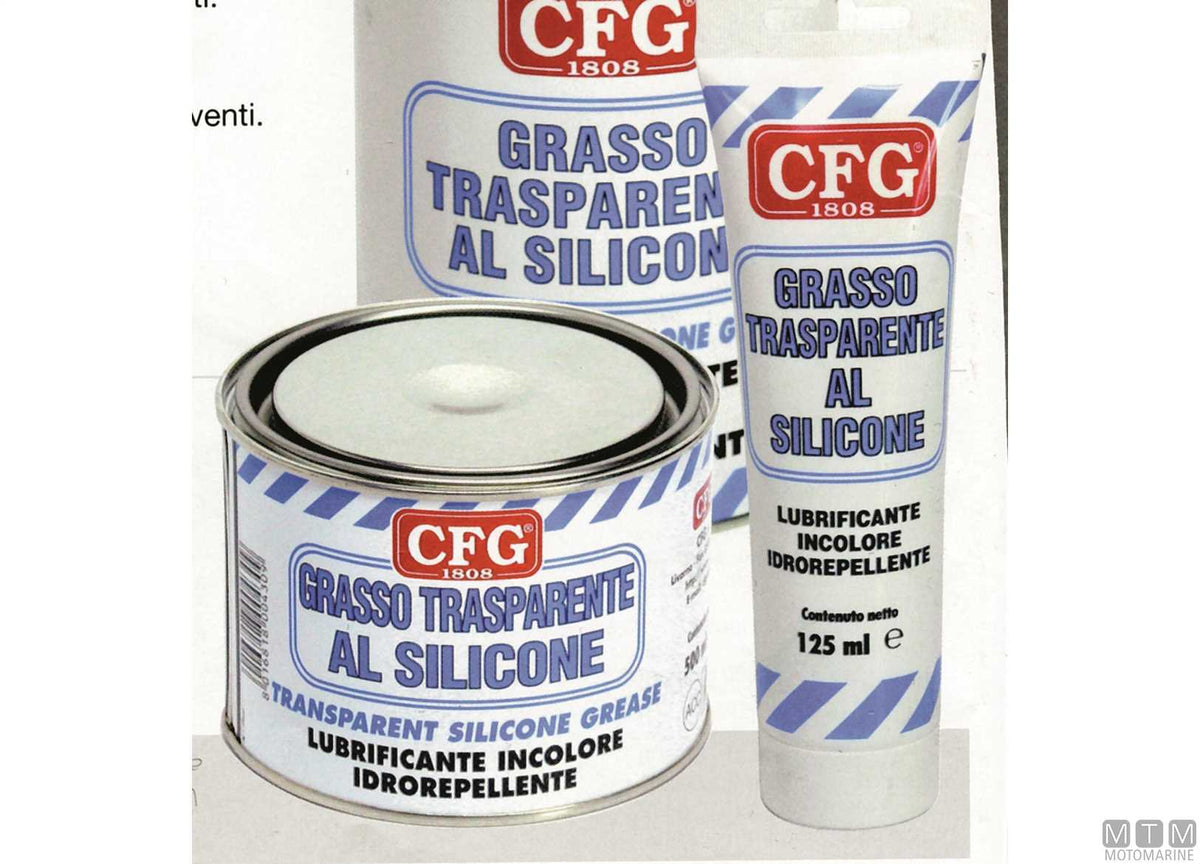 CFG silicone grease can, 500 ml - original photo Motomarine Srl