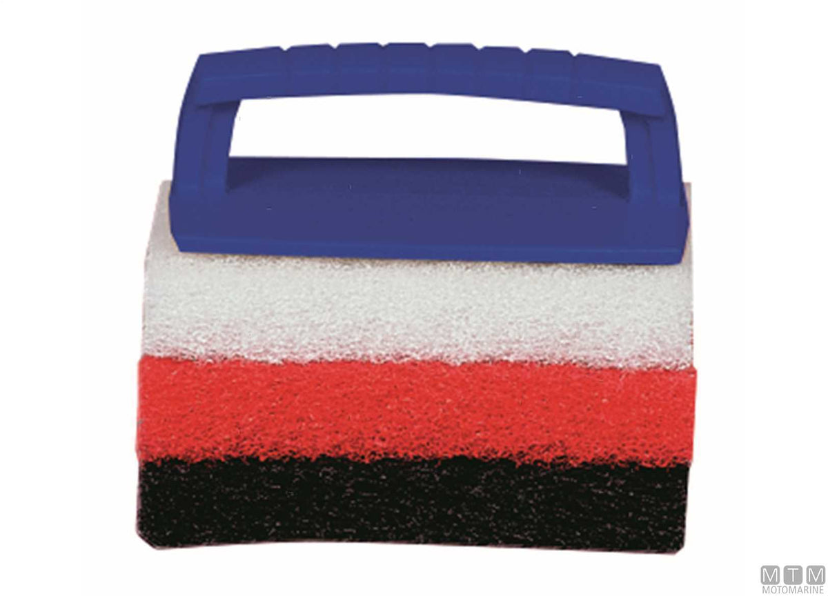 Star Brite Scrub Pad brush kit - original photo Motomarine Srl