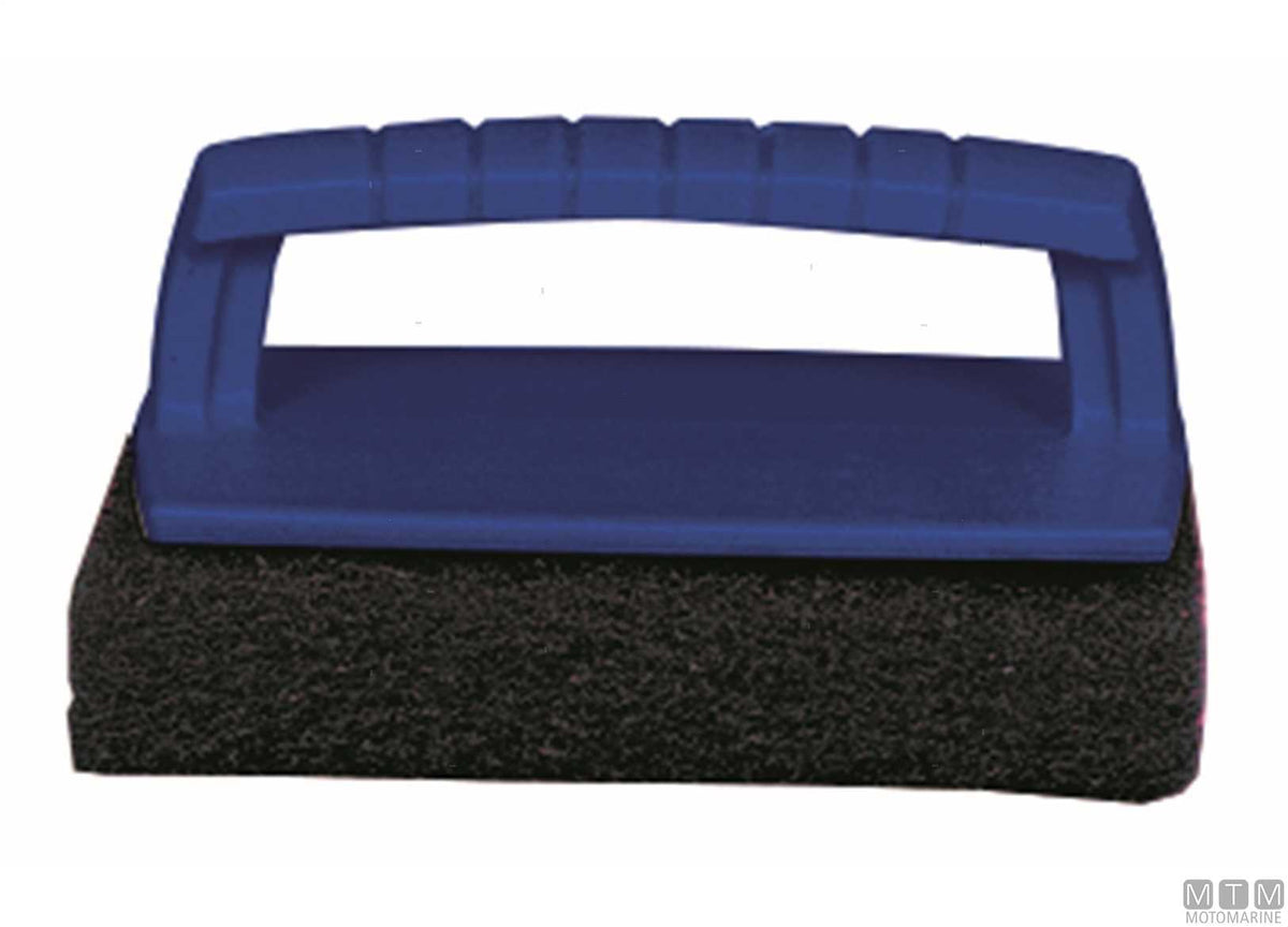Star Brite Scrub Pad stiff black brush - original photo Motomarine Srl