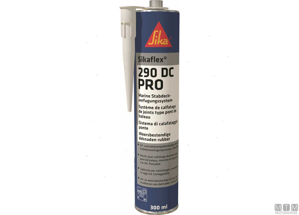 Sikaflex 290 DC Pro black 300 ml - original photo Motomarine Srl