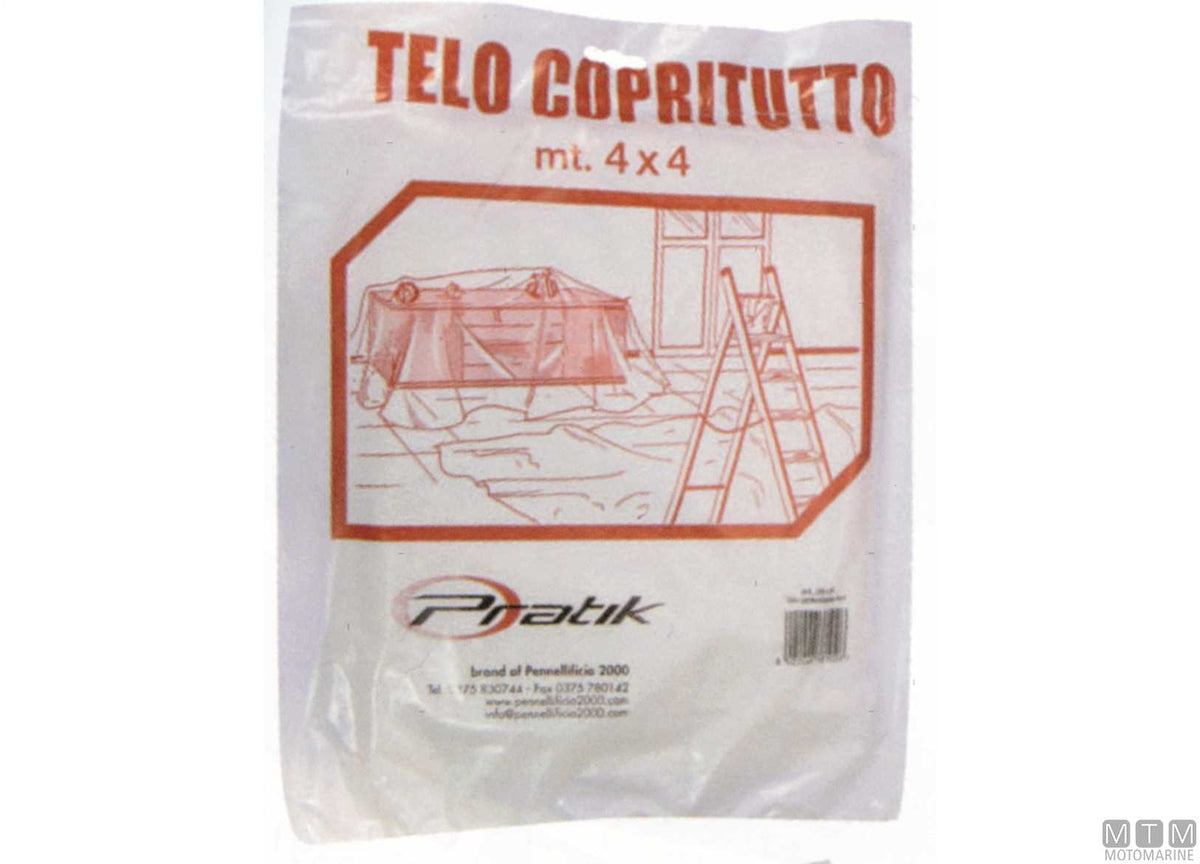 Lightweight protective sheets 4x4 m - original photo Motomarine Srl