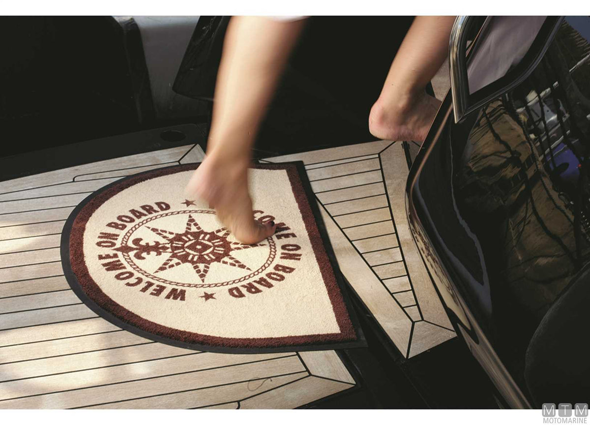 Rug MB Board Round blue 70x50 cm - original photo Motomarine Srl