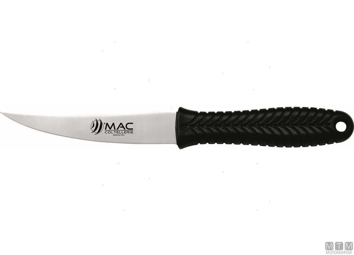 MAC 310-N filleting knife black, 12 cm blade - original photo Motomarine Srl