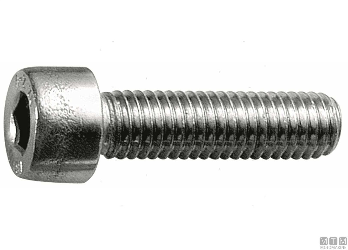 Hexagon socket head cap screws DIN 912 stainless steel A2 M5x20 50 pcs - original photo Motomarine Srl