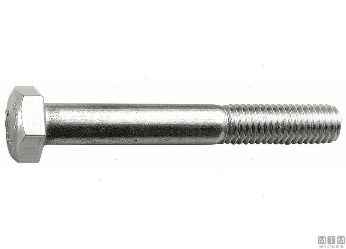 DIN931 hex head bolts, partial thread, stainless steel A2, M10x150, 10 pcs - original photo Motomarine Srl