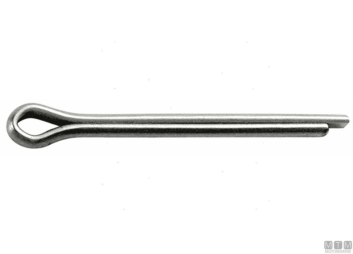 Stainless steel A4 split pins 2.5x35 mm - 100 pcs - original photo Motomarine Srl