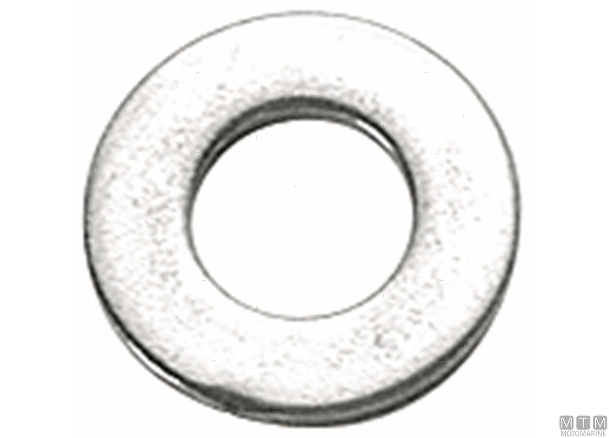 DIN125 flat washers A4 stainless Ø6 100 pcs - original photo Motomarine Srl