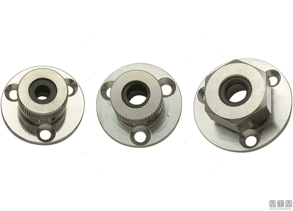 Chromed brass cable gland Ø6 mm - original photo Motomarine Srl