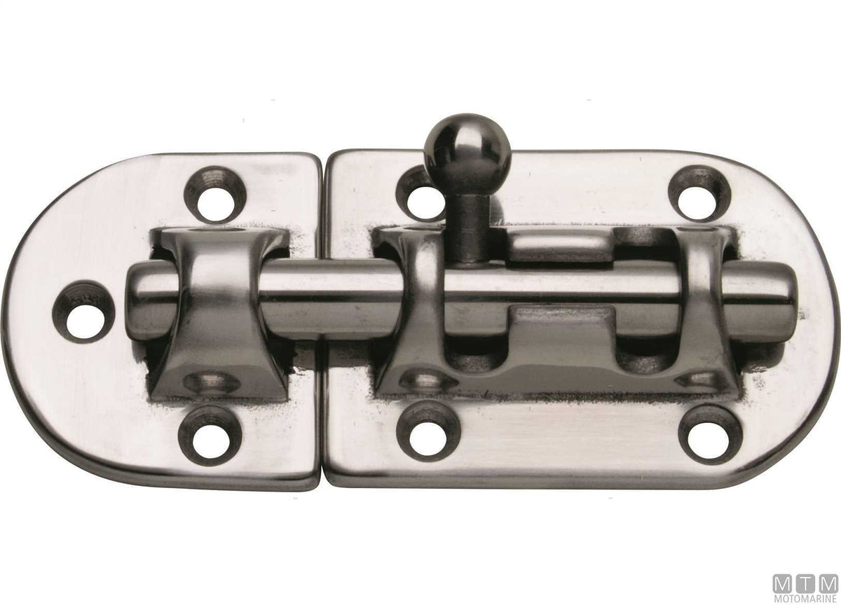 Bolt latch 94x40 mm stainless steel - original photo Motomarine Srl
