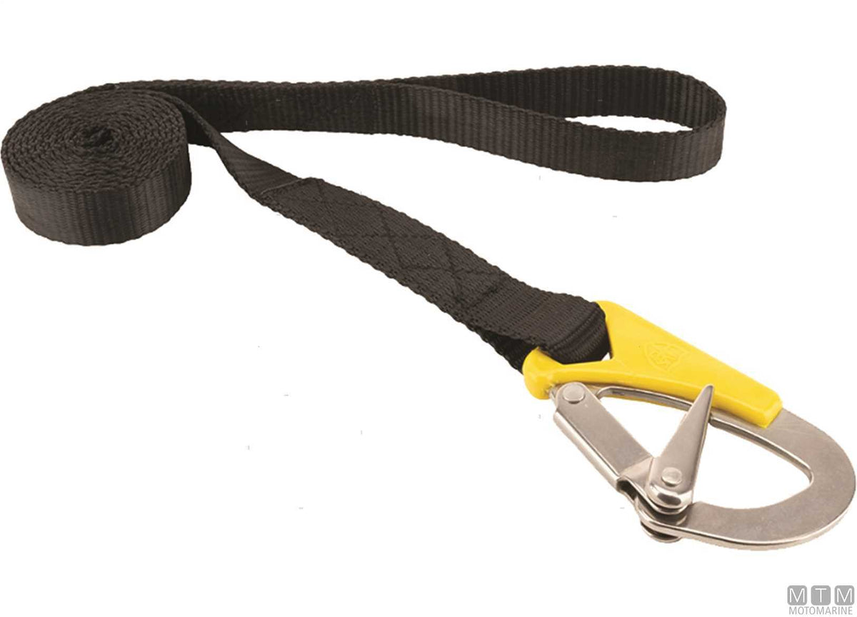VSG safety tether L200cm with carabiner - original photo Motomarine Srl