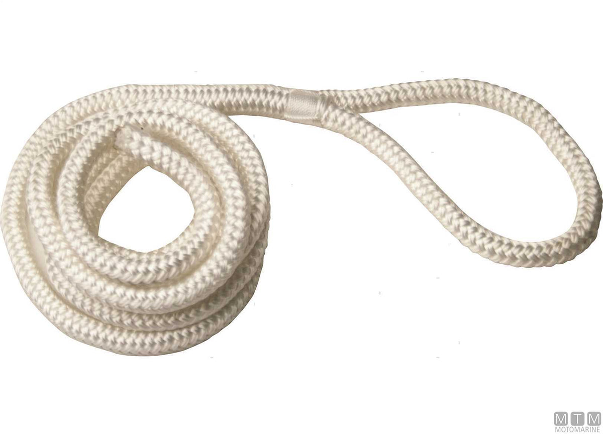Braided fender line with eye black (pack of 2) Ø10 mm x 3 m - original photo Motomarine Srl