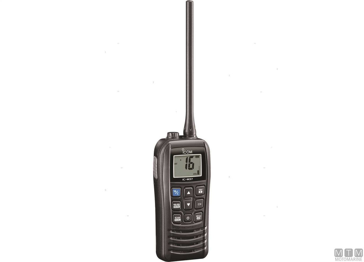 Icom IC-M37E VHF radio - original photo Motomarine Srl