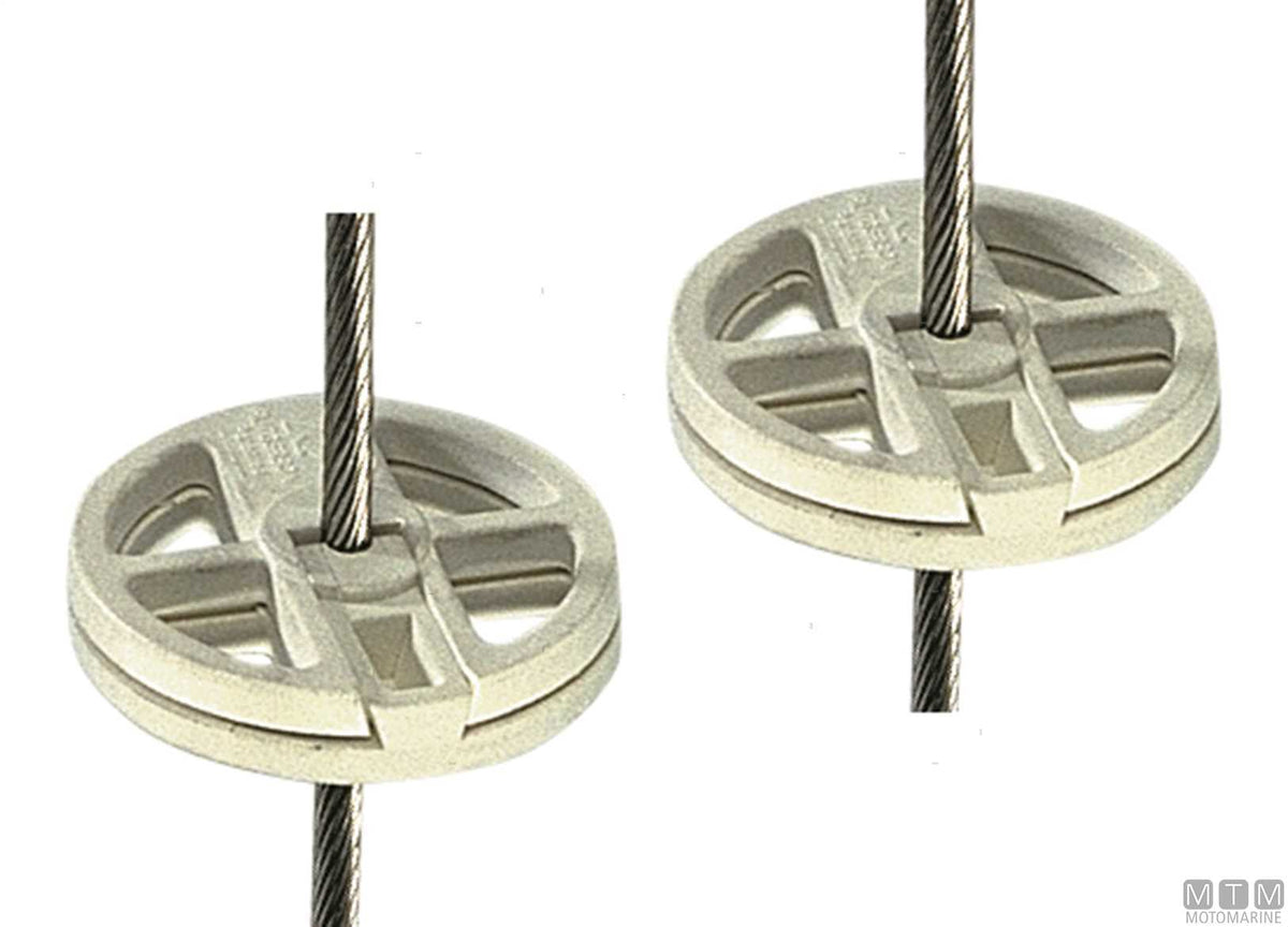 Pair of Save Sail sail protection rollers for rigging Ø5-10 mm - original photo Motomarine Srl