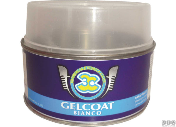 Gelcoat 3C weiß mit Paraffin 0,50 kg