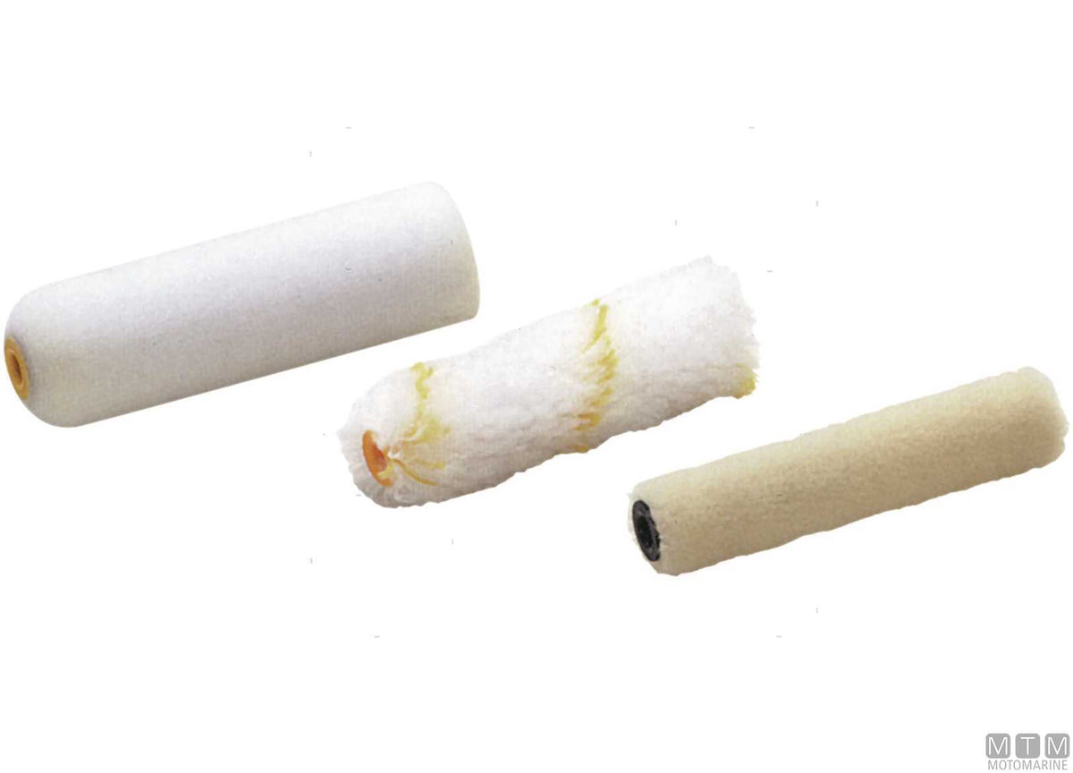 Velour mini rollers 10 cm (10 pcs) - original photo Motomarine Srl