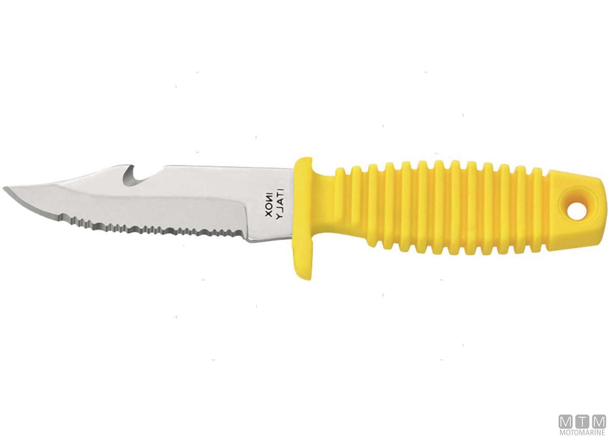 Mac Shark 9-Y Knife Yellow, Blade 8.5 cm - original photo Motomarine Srl