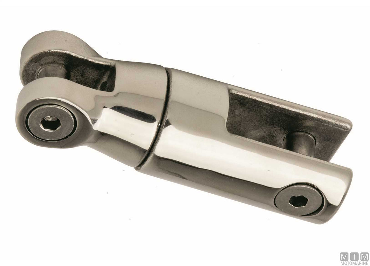 Swivel anchor connector, chain Ø10/12 mm, stainless steel 316 - original photo Motomarine Srl