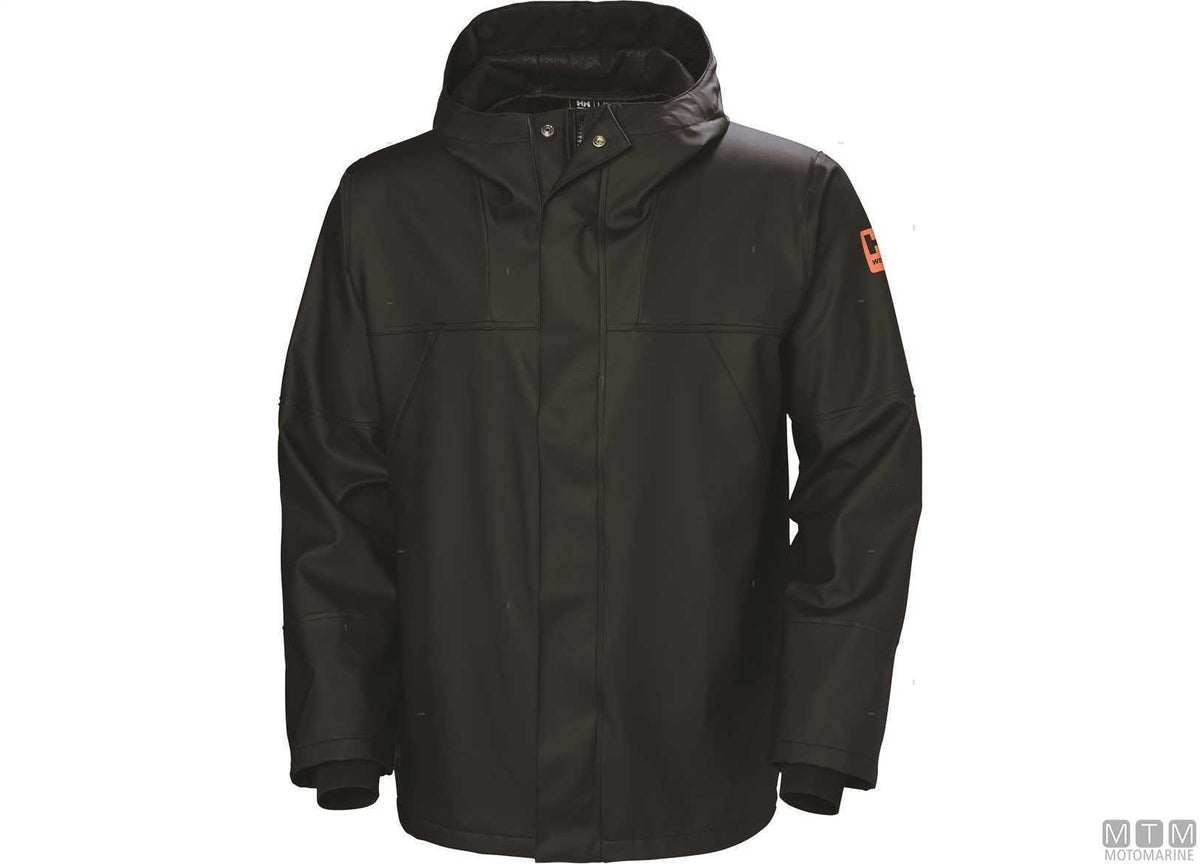 H/H Storm Rain 990 black waxed jacket S - original photo Motomarine Srl