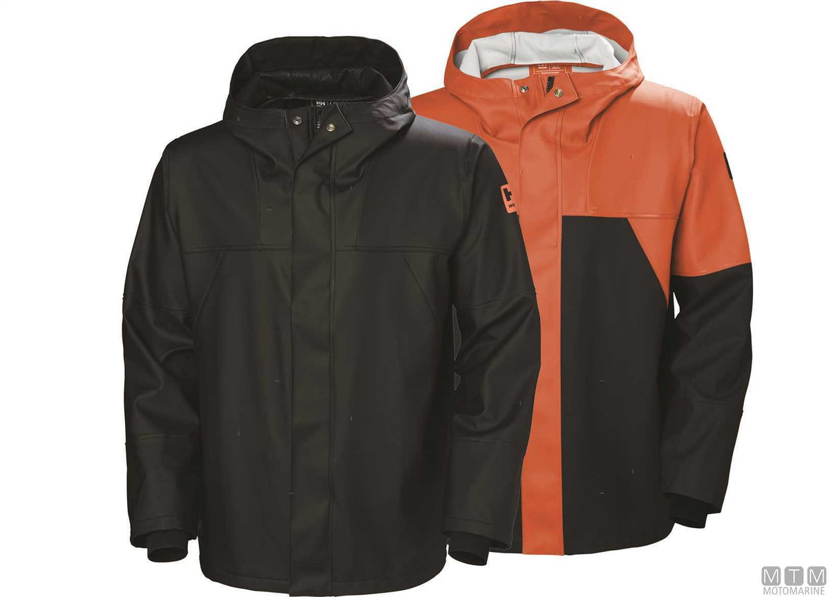 H/H Storm Rain 990 black waxed jacket S - original photo Motomarine Srl