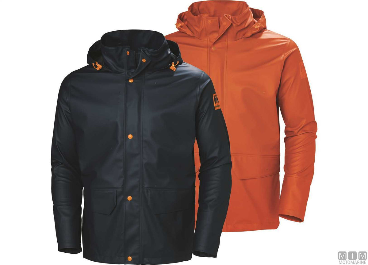 H/H WW Gale Rain 590 rain jacket navy blue L - original photo Motomarine Srl