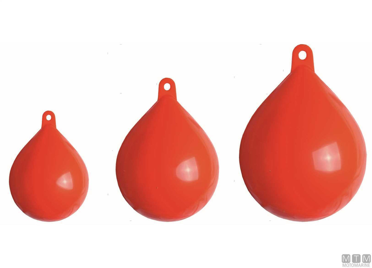 Majoni SA0 marker buoy orange H21 cm Ø28 cm - original photo Motomarine Srl