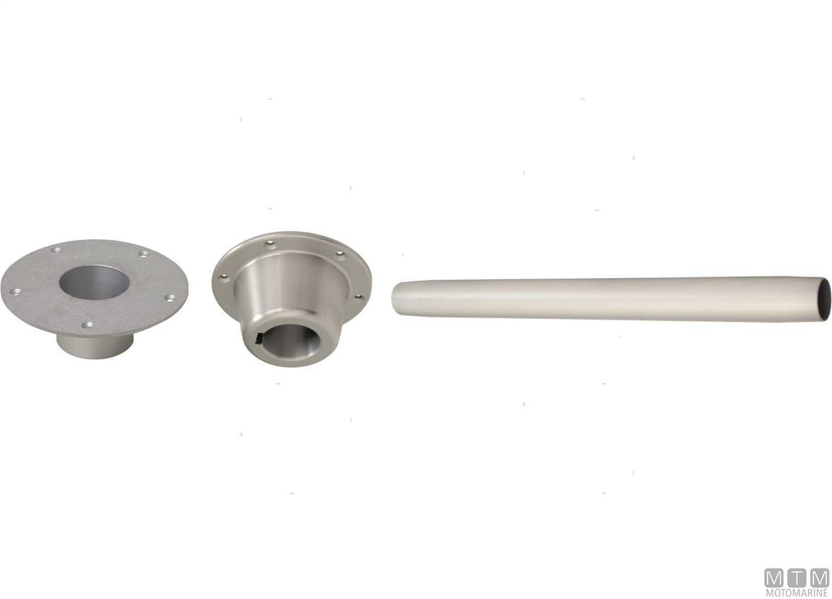 CL1 table support H70 cm in aluminium - original photo Motomarine Srl