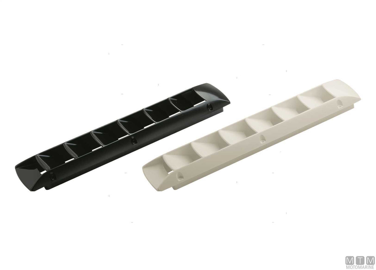 Long air vent 450x88 mm, white plastic - original photo Motomarine Srl