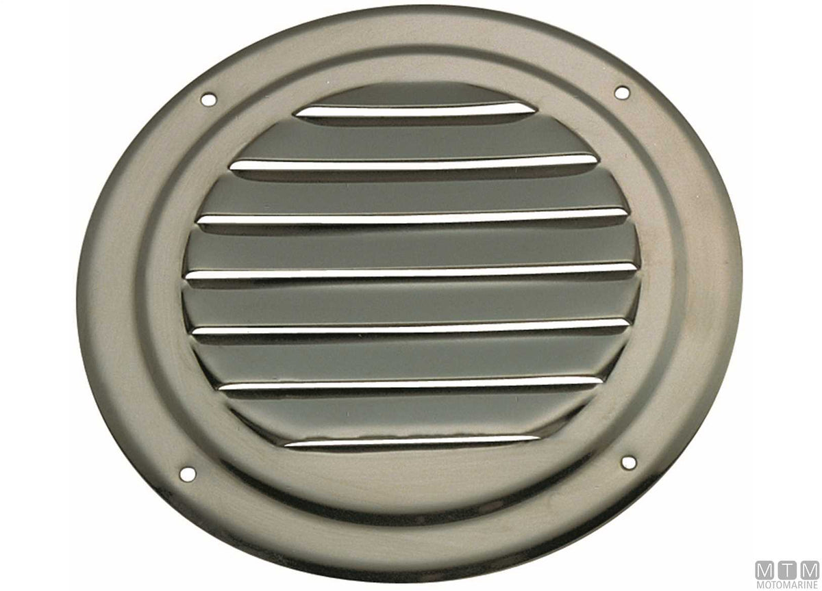 Round adjustable air vent Ø125 mm, stainless steel - original photo Motomarine Srl