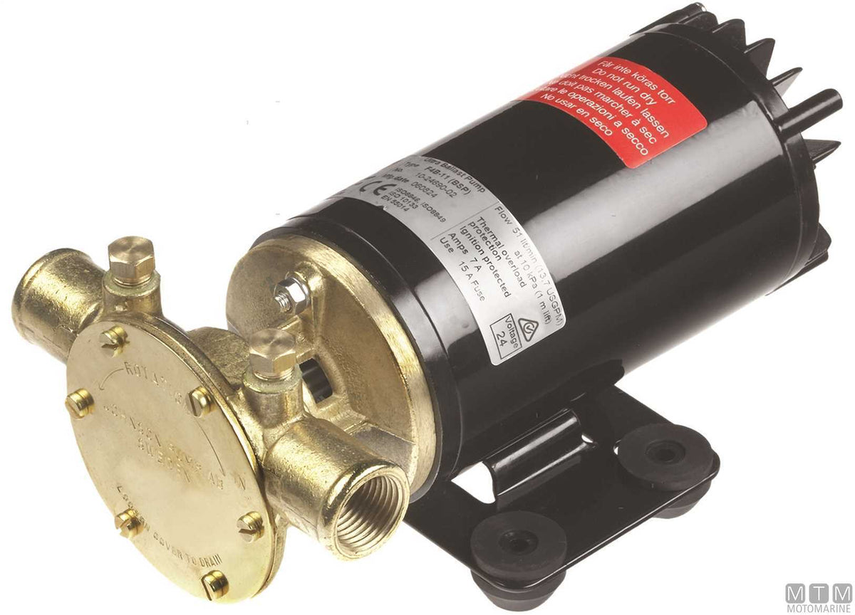 Johnson F4B-12 Ultra Ballast water pump 52 L 24 V - original photo Motomarine Srl
