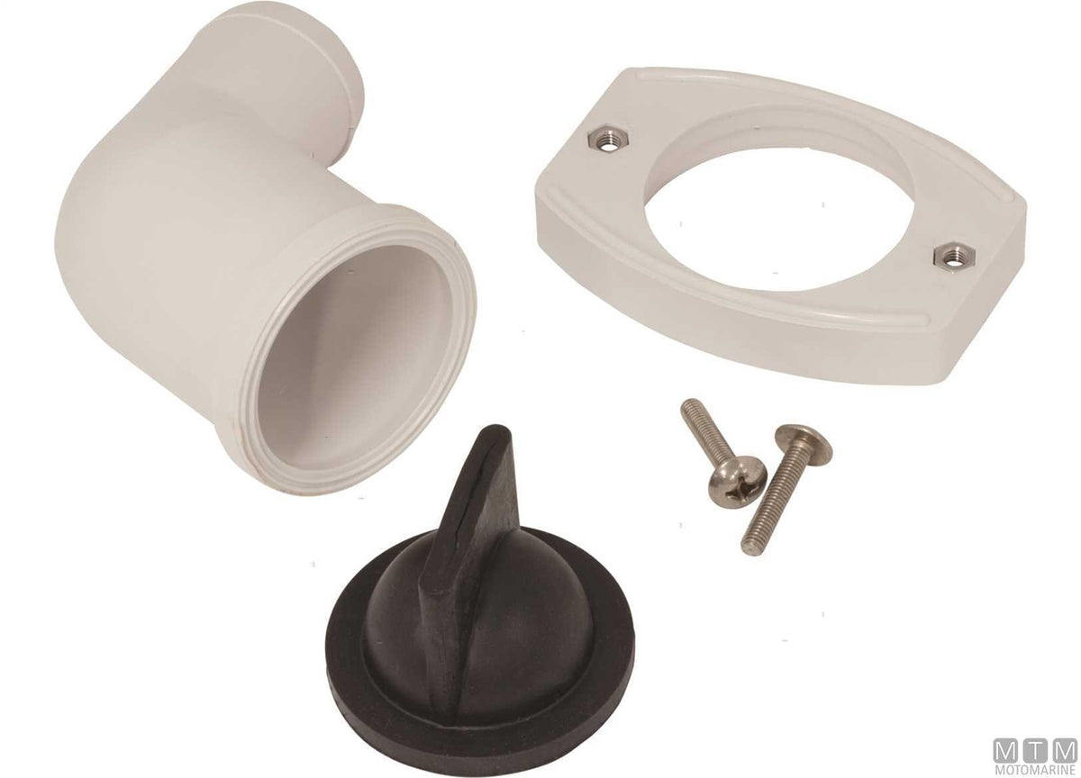 Johnson Silent Electric toilet base kit - original photo Motomarine Srl