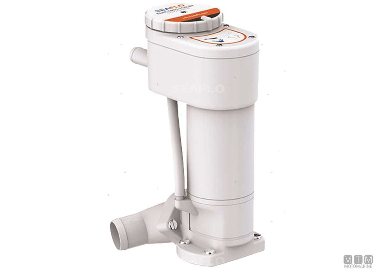 Universal 12V toilet macerator pump kit - original photo Motomarine Srl