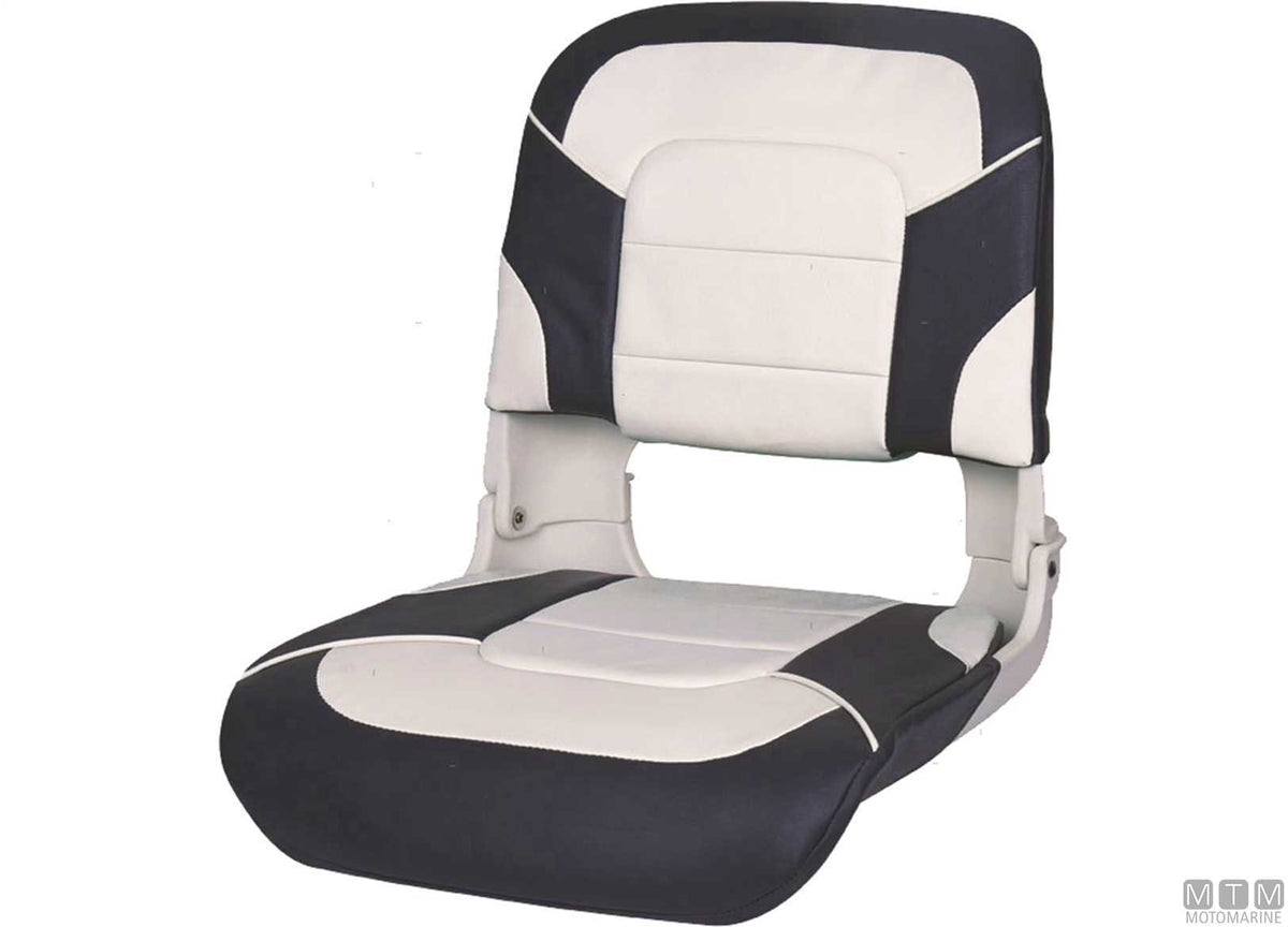 Fisherman folding seat grey - original photo Motomarine Srl