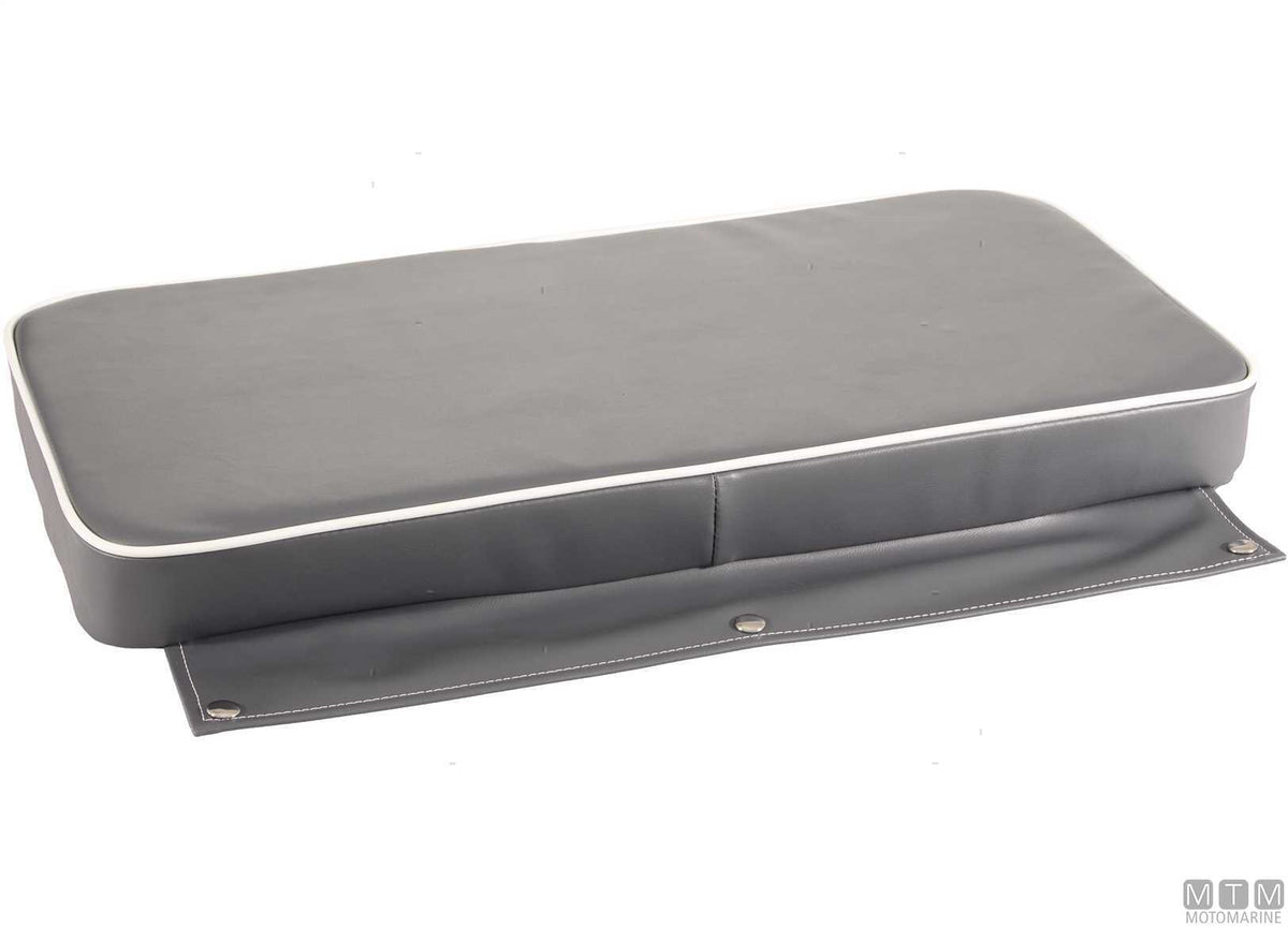 Bench seat cushion L600 mm white - original photo Motomarine Srl
