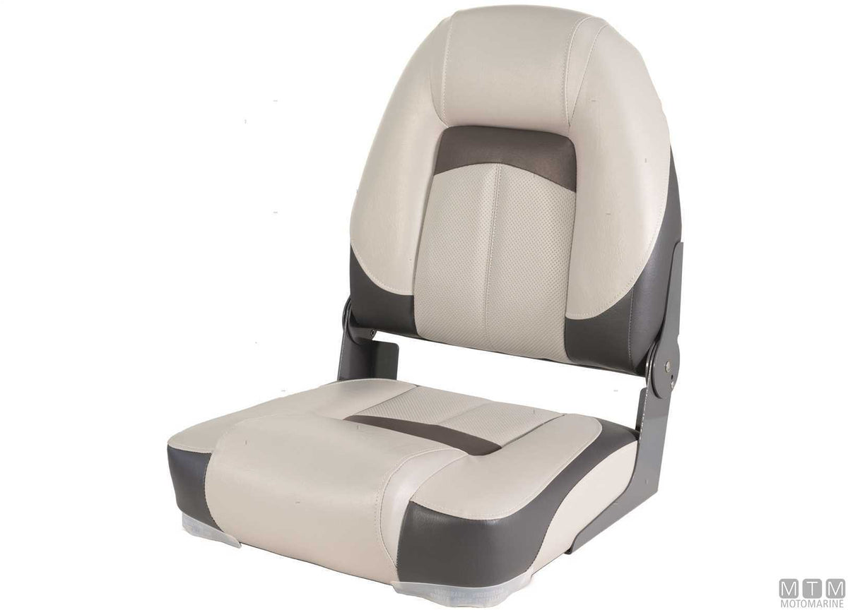 Premium Soft folding seat red - original photo Motomarine Srl