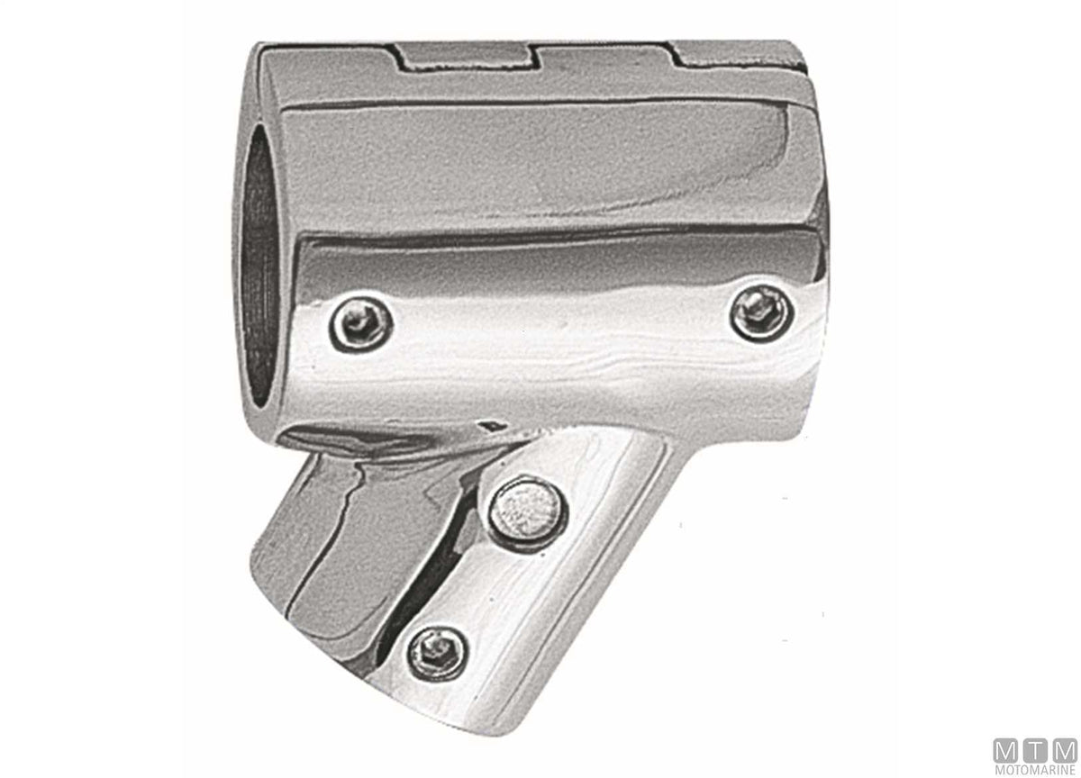 Open T-joint 60° Ø25 mm stainless steel 316 - original photo Motomarine Srl