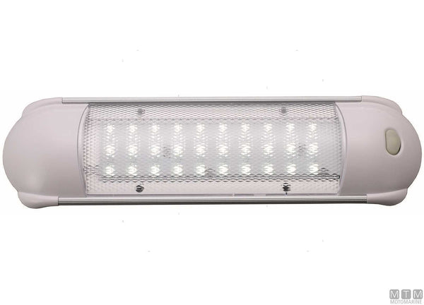 Schlanke LED-Deckenleuchte 249x70 mm 10-30V