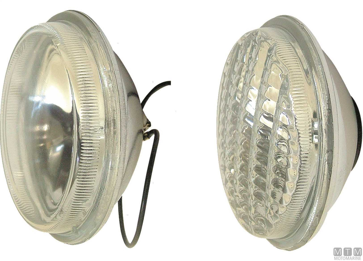 Bulb Ø140 mm 12V 100W spot light - original photo Motomarine Srl