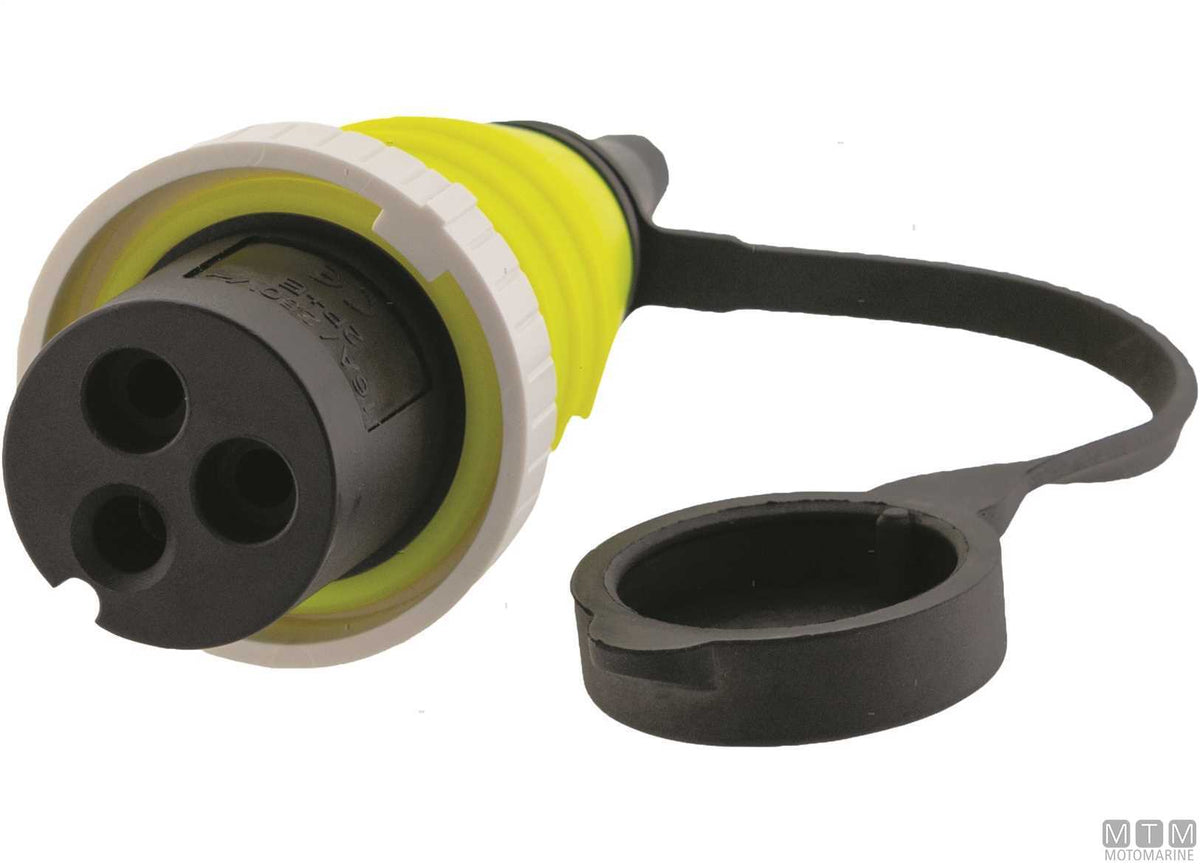 CE socket IP56 16A - original photo Motomarine Srl