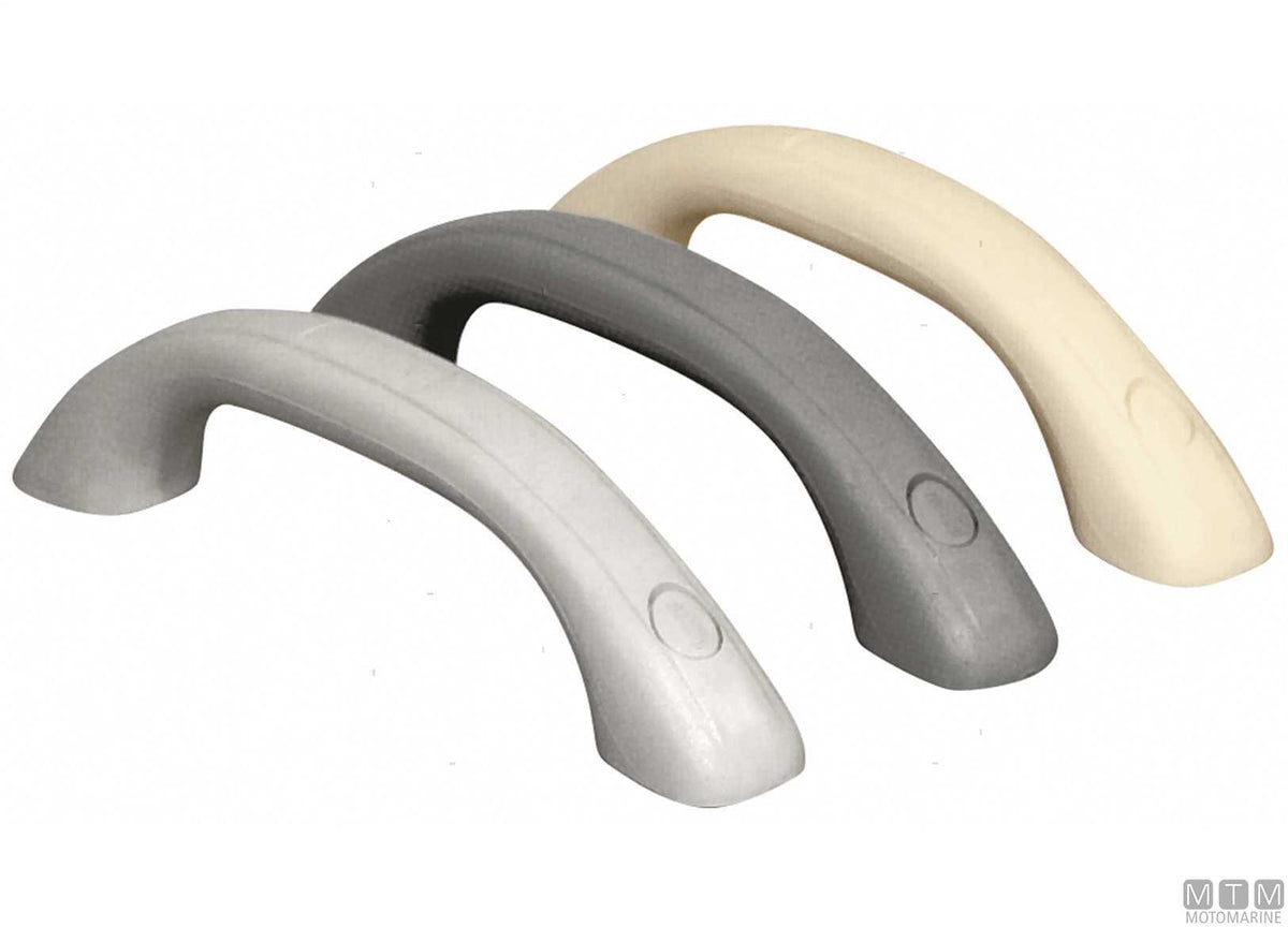 Sydney handle L250 mm PVC dark grey RAL 7046 - original photo Motomarine Srl
