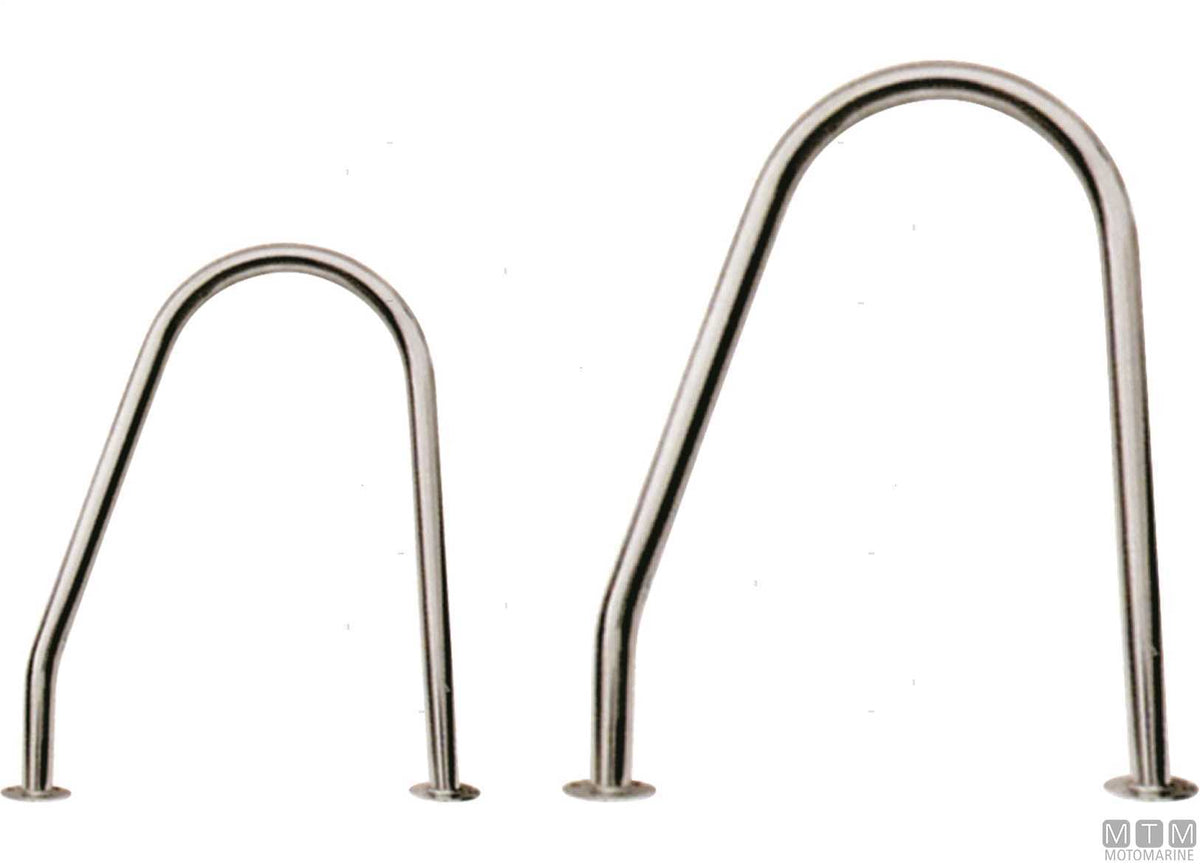 Raimbow handrail h45 cm stainless steel 316 - original photo Motomarine Srl