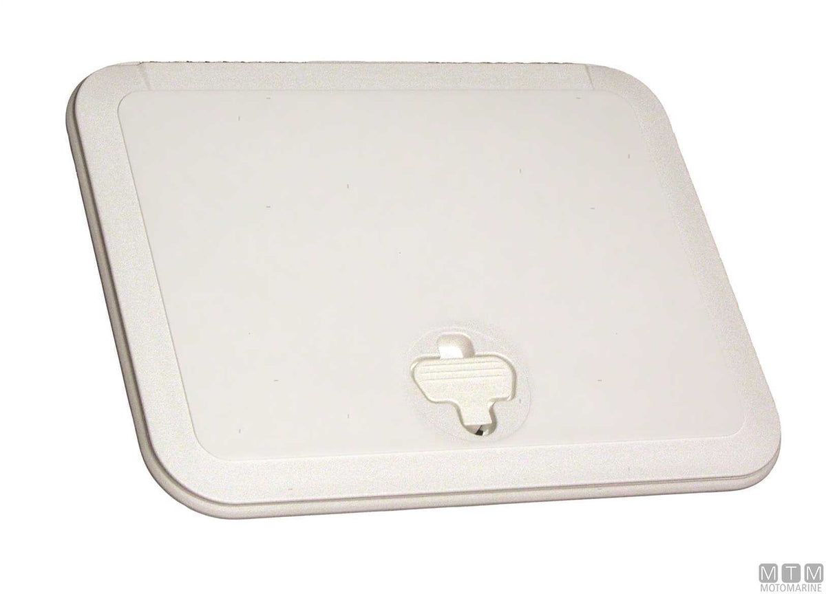 Walkable deck hatch HMG in Saralon 331x432 mm - original photo Motomarine Srl