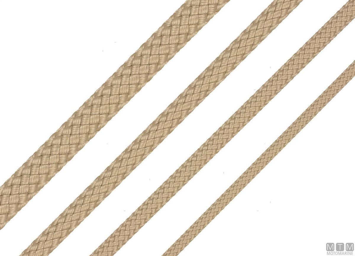 Liros Herkules Classic Sheet beige in polyester Ø12 mm 200 m - original photo Motomarine Srl