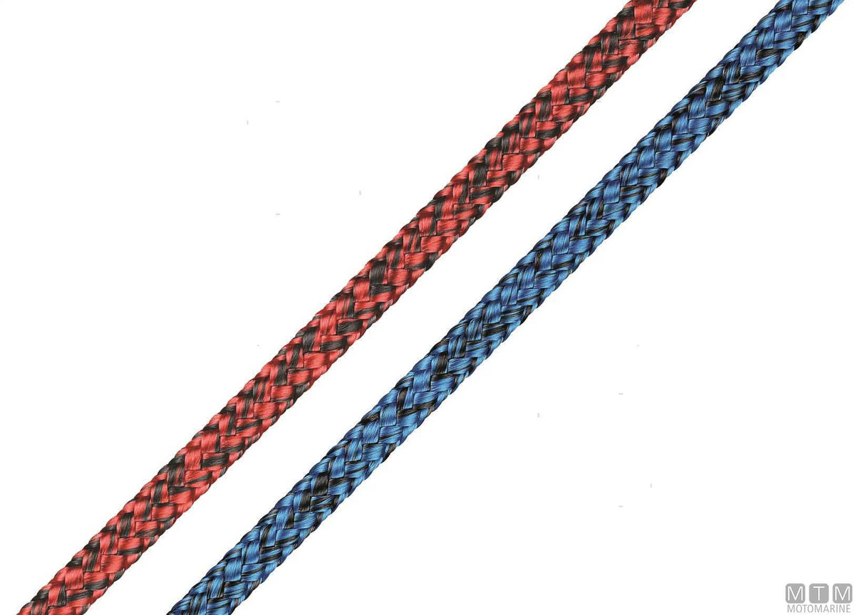 Liros Magic Edge Rope blue in Dyneema Ø6 mm 100 m - original photo Motomarine Srl