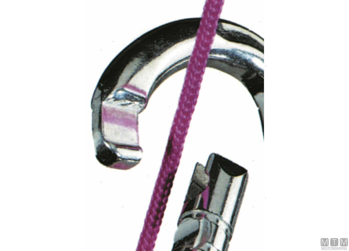 Kong classic snap hook Ø7 mm stainless steel 316 - original photo Motomarine Srl