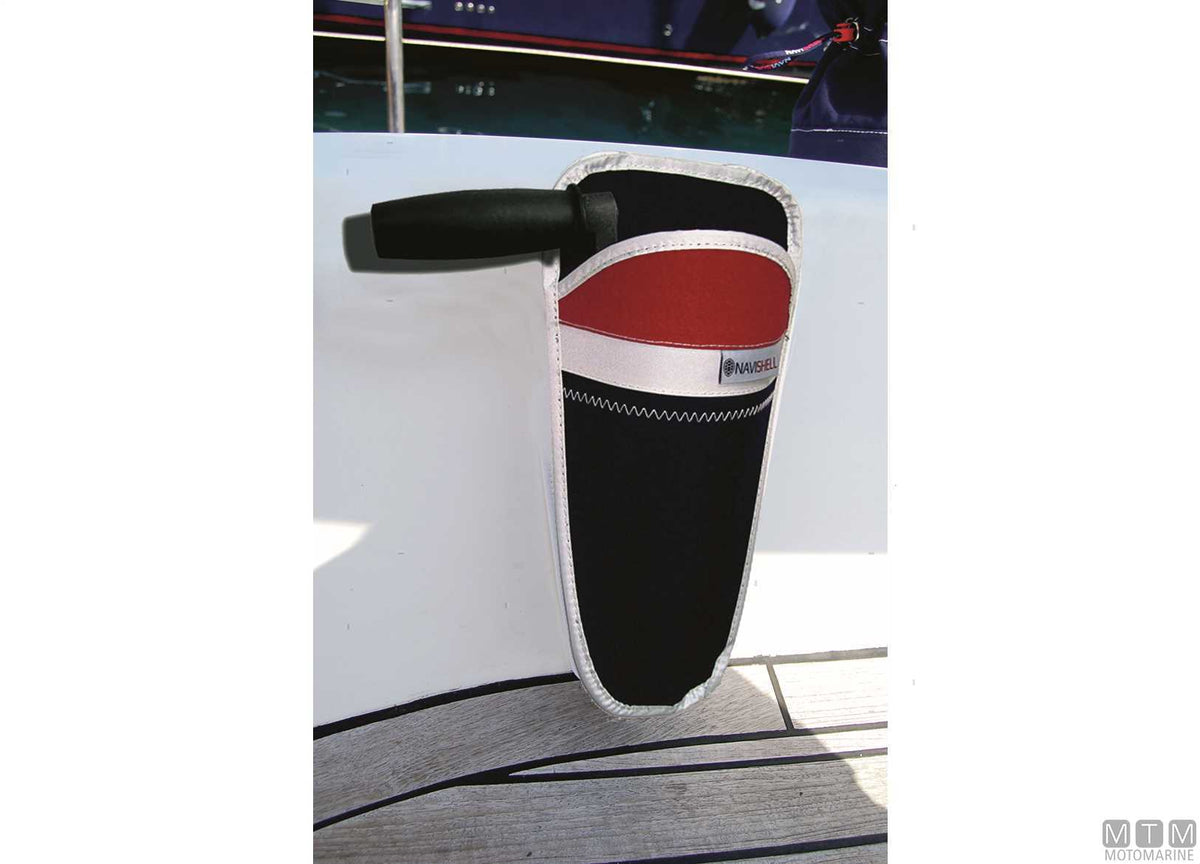 Navishell winch handle pocket, blue - original photo Motomarine Srl