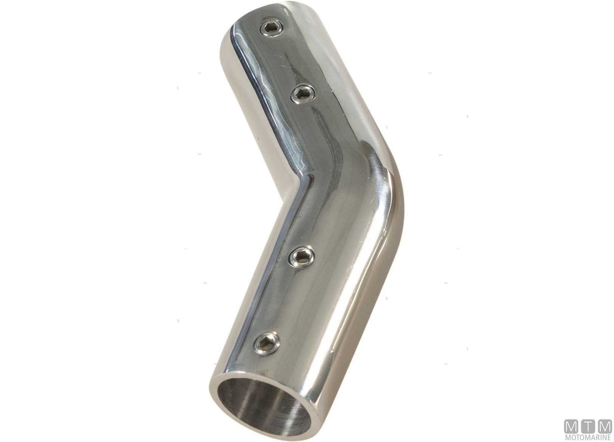 Joint 140° Ø25 mm stainless steel 316 - original photo Motomarine Srl