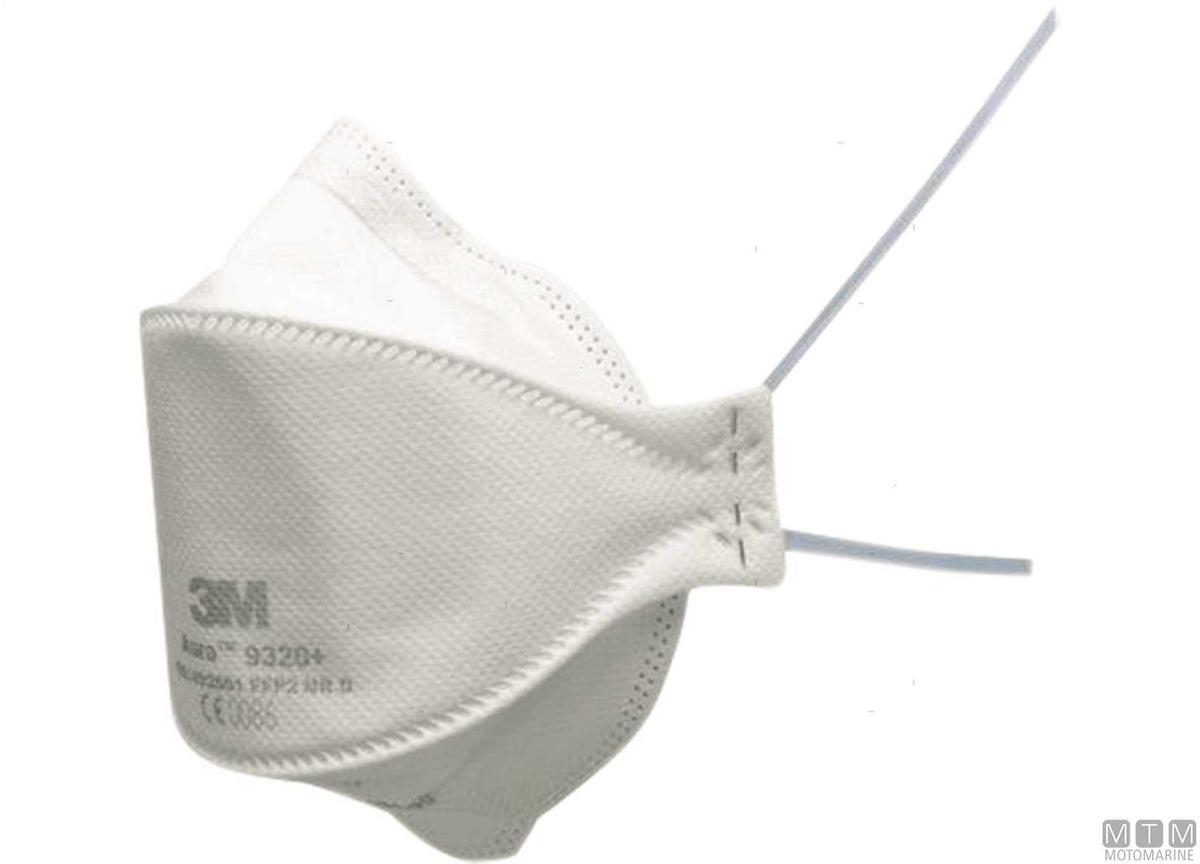 3M Aura 9300+ dust mask FFP2 NR D - original photo Motomarine Srl